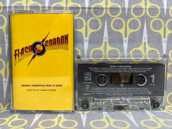 Flash Gordon Soundtrack by Queen — Cassette Tape - Etsy