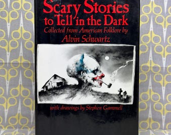 Historias de miedo para contar en la oscuridad, de Alvin Schwartz — Libro de tapa dura firmado