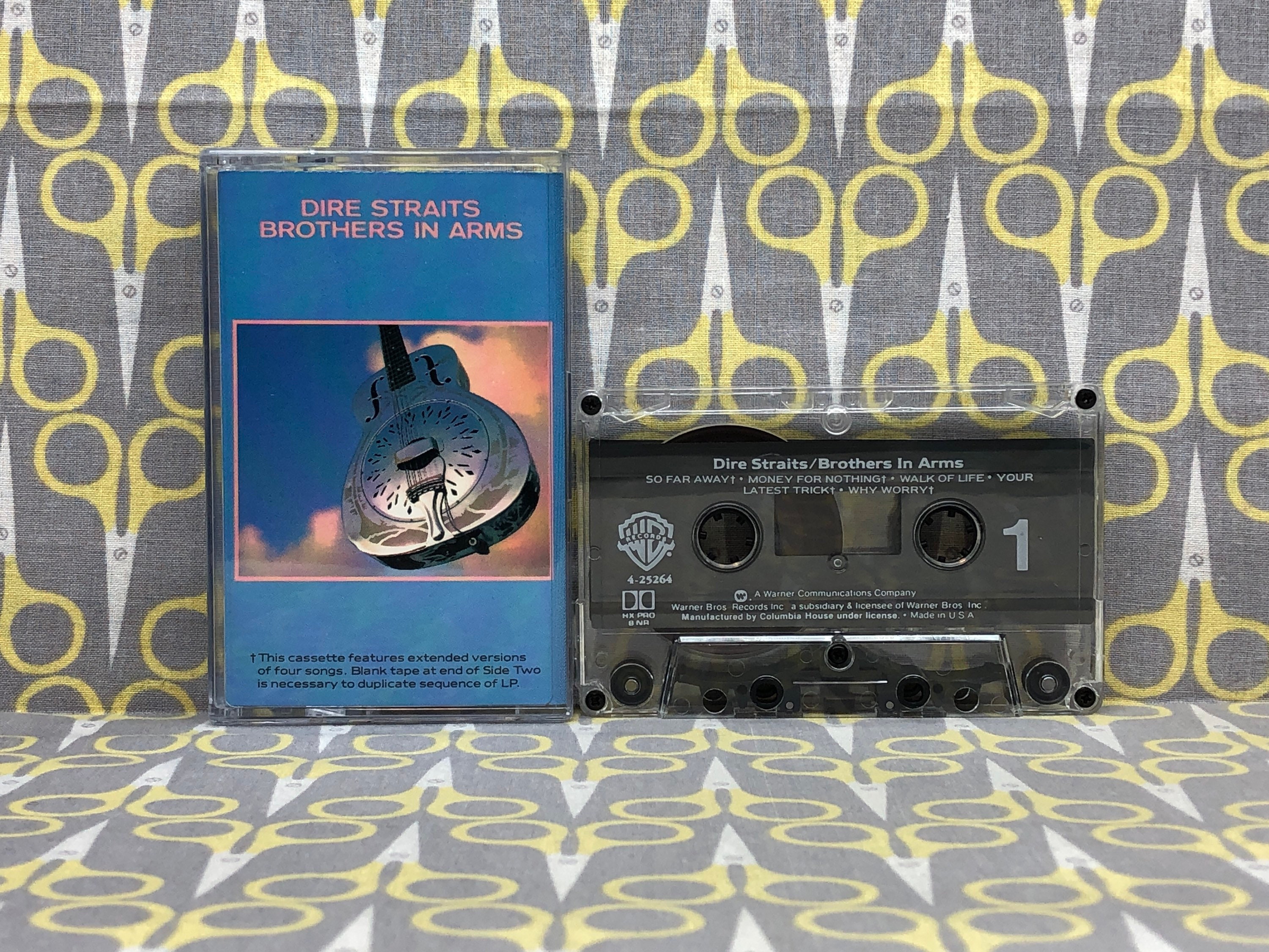 Brothers In Arms By Dire Straits Cassette Tape Rock Etsy