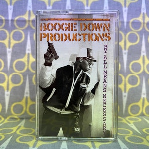 By All Means Necessary by Boogie Down Productions Cassette Tape Vintage Music