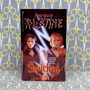 Switched di RL Stine libro tascabile vintage (serie Fear Street)