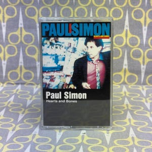 Hearts and Bones by Paul Simon Cassette Tape Vintage Music