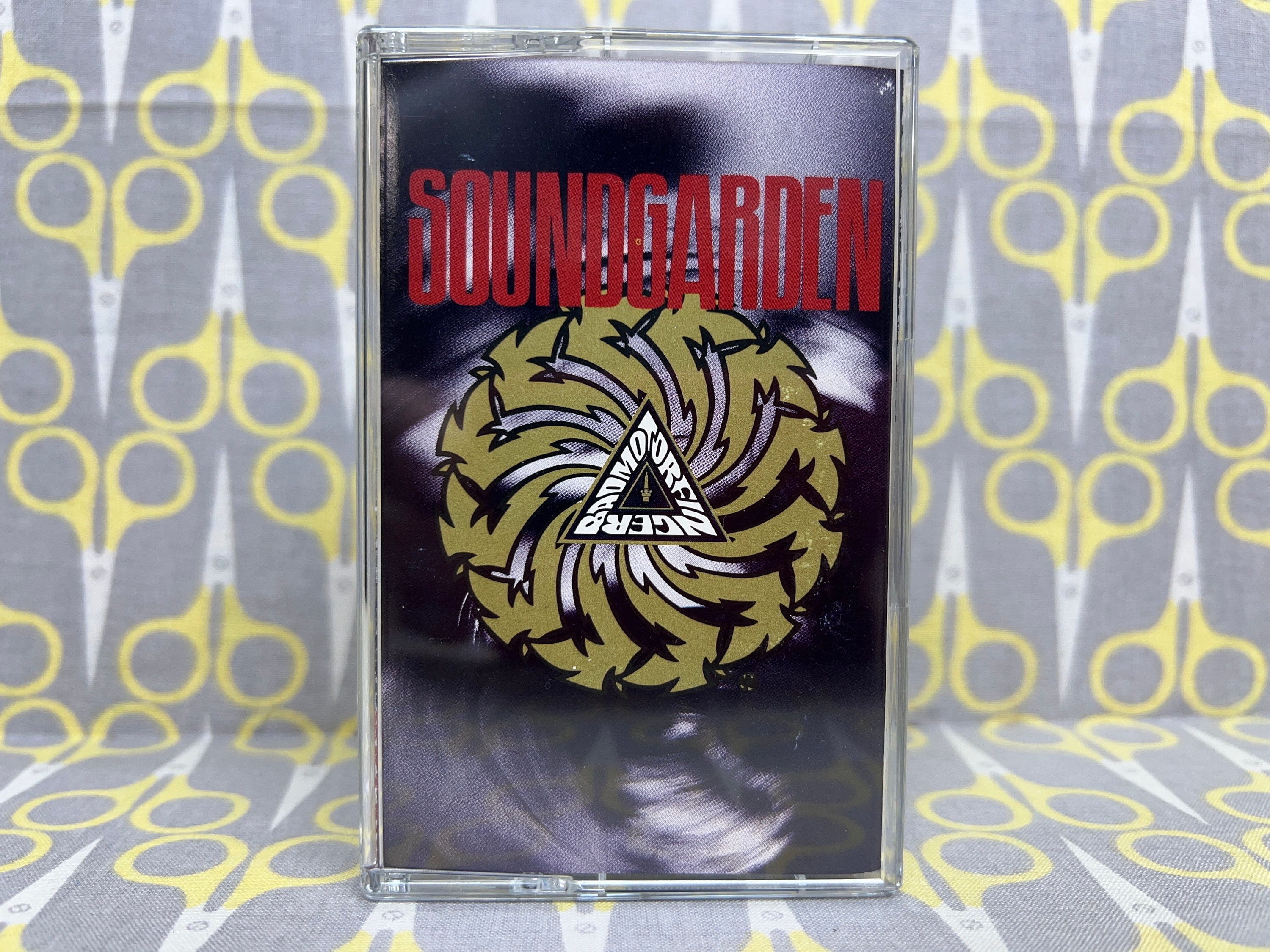 Badmotorfinger by Soundgarden Cassette Tape Grunge Rock