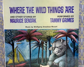 Where the Wild Things Are ,by Maurice Sendak, vintage childrens