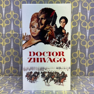 Sealed Doctor Zhivago on VHS Video Cassette Tape VCR Video Home System