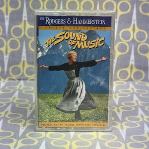 Versiegelt der Klang der Musik Original-Film-Bild-Tonspur Aufnahme Kassette Band Vintage Musik Movie Soundtrack