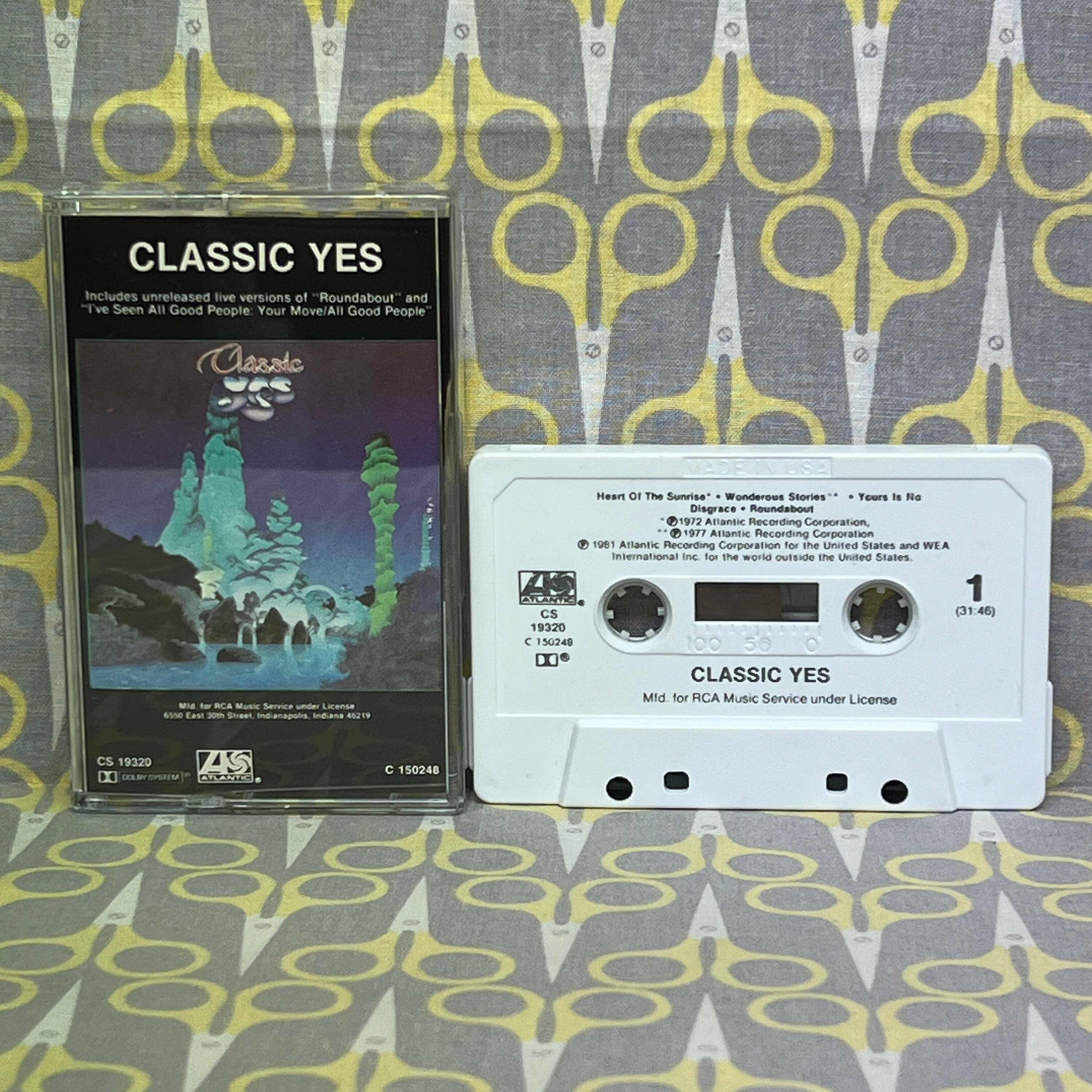 Yesの名曲「Yes by Yes」 - カセットテープ - Etsy 日本