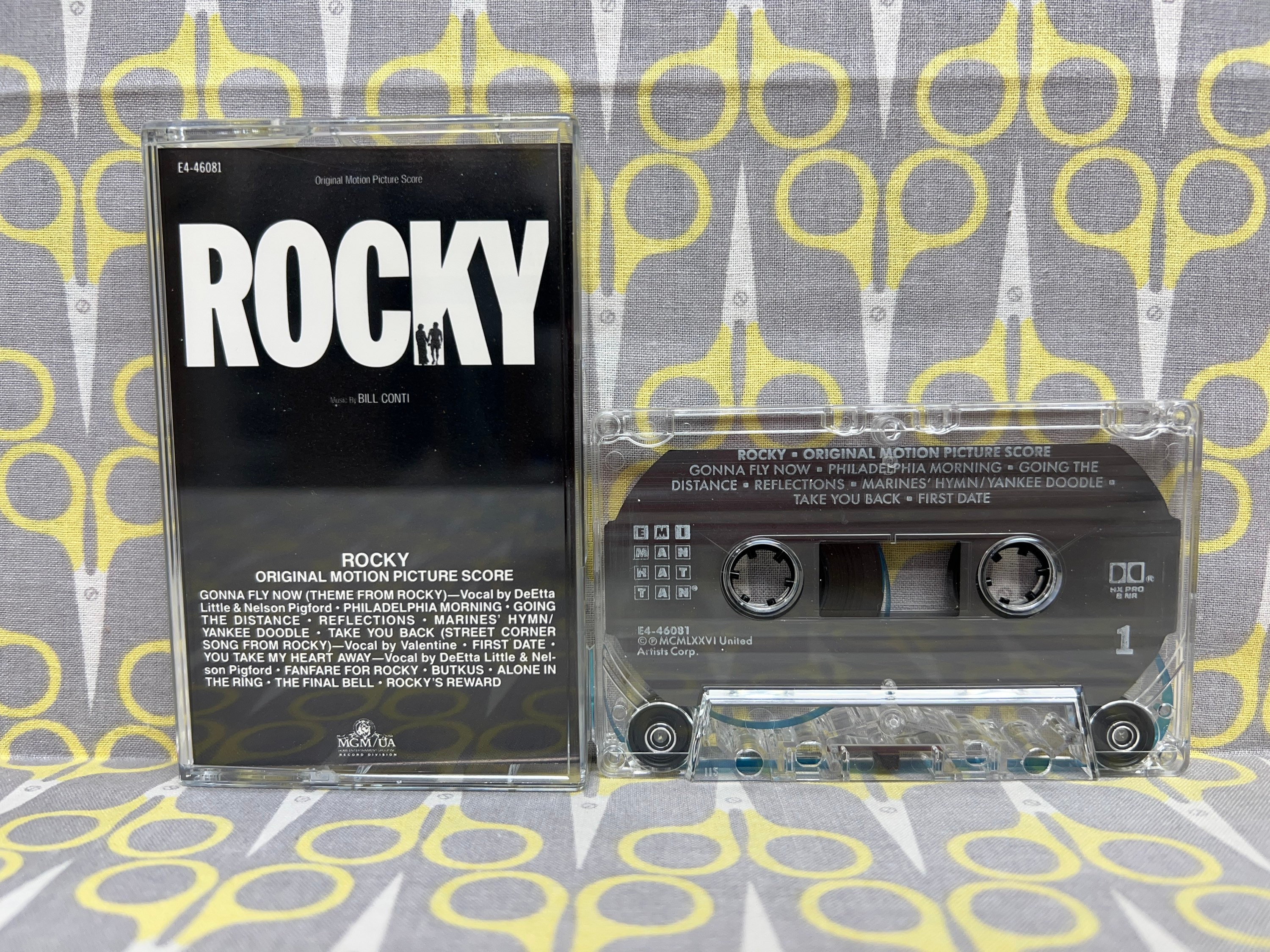 Rocky Original Motion Picture Score Cassette Tape Soundtrack - Etsy