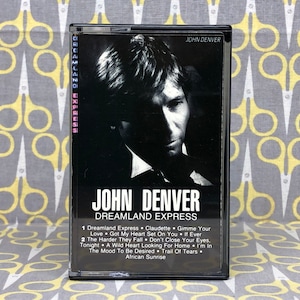 Dreamland Express de John Denver Cassette Tape Vintage Música
