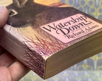 Watership Down by Richard Adams — Vintage Paperback Book - Etsy