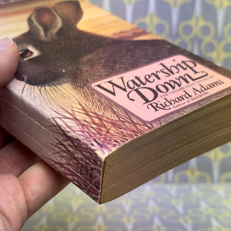 Watership Down by Richard Adams — Vintage Paperback Book - Etsy