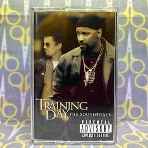 Training Day The Soundtrack Music From and Inspired By the Motion Picture Cassette Tape Vintage Music Movie Soundtrack