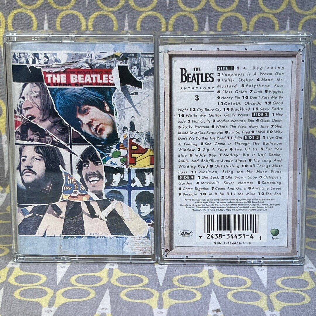 Anthology 3 by the Beatles Cassette Tape Rock Double Album - Etsy