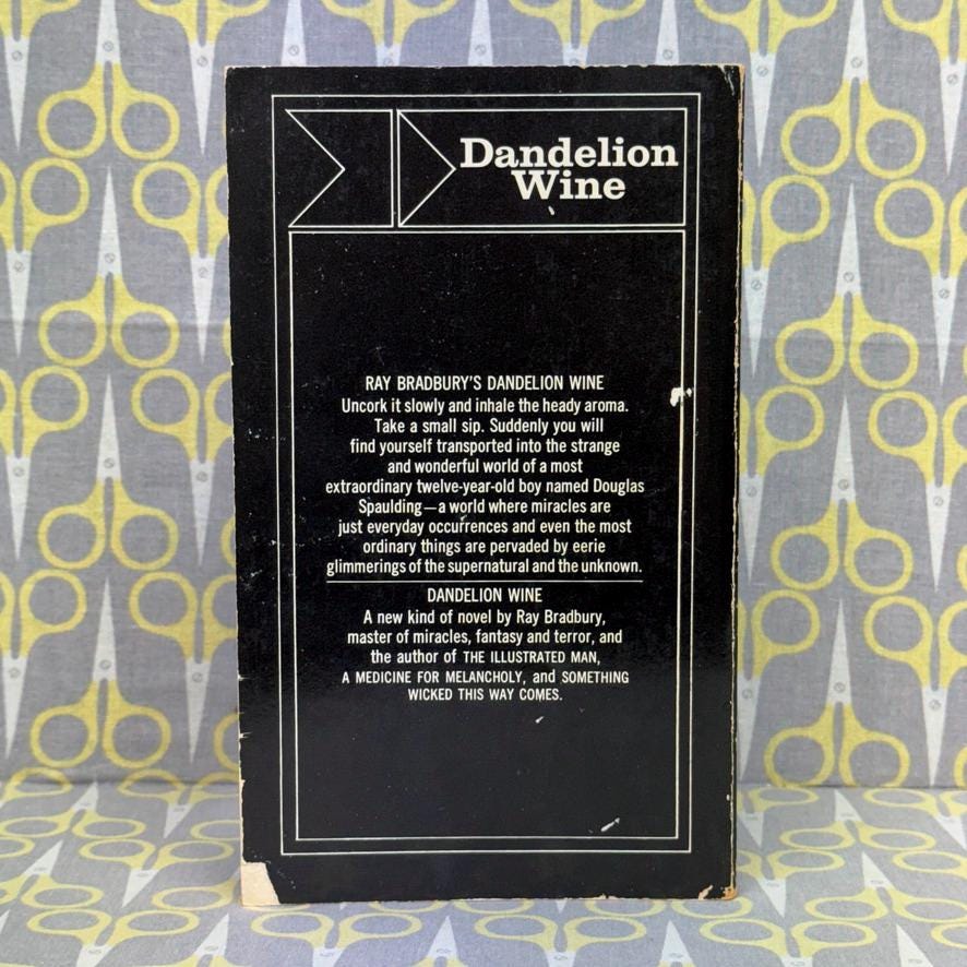 【中古】 Dandelion Wine/PERFECTION LEARNING CORP/Ray D. Bradbury Dandelion Wine: Bradbury, Ray: 9780553104301: Amazon.com: Books
