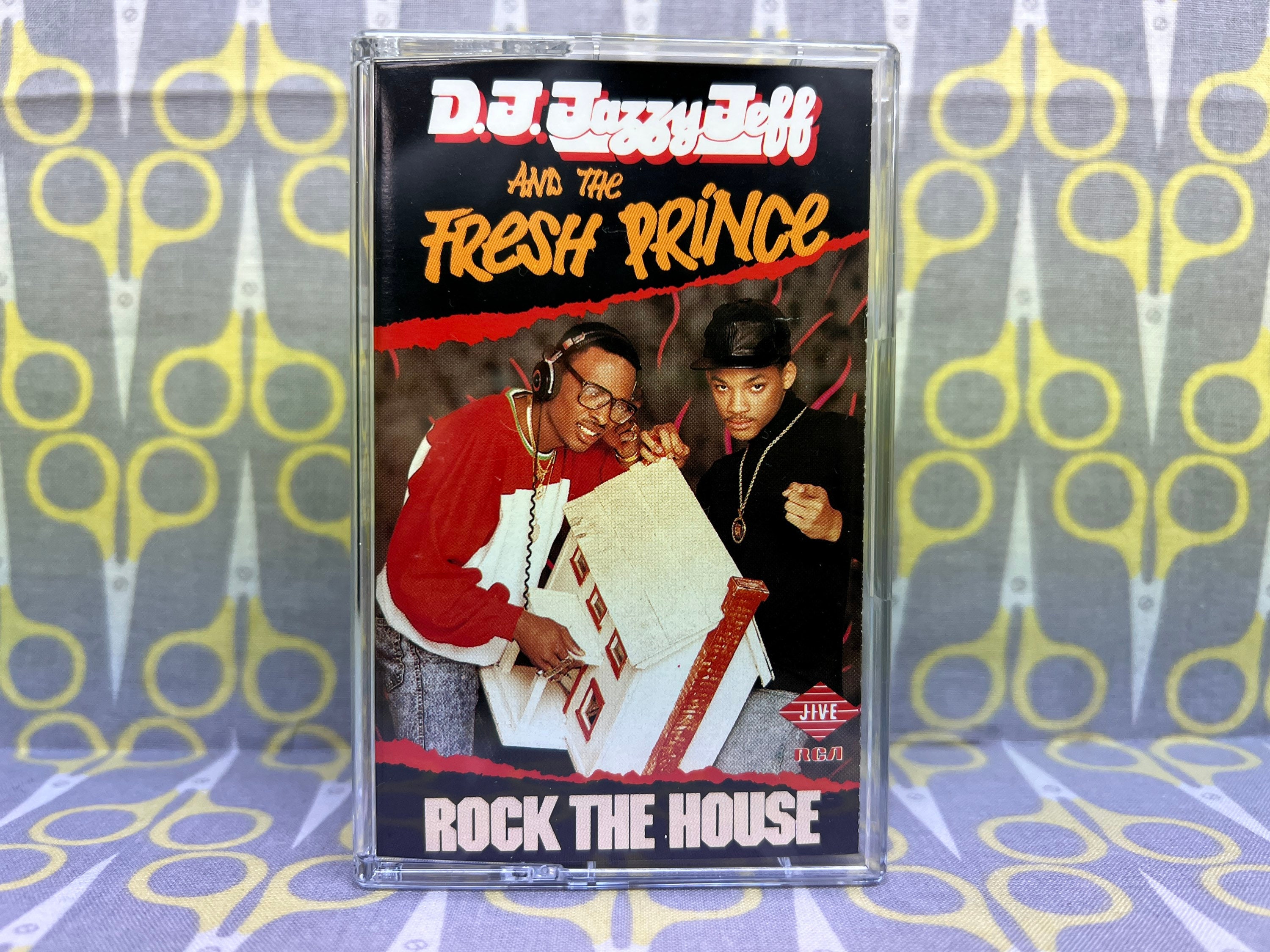 Rock the House by DJ Jazzy Jeff and the Fresh Prince Cassette Tape 