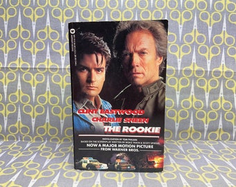 The Rookie por Tom Philbin libro de bolsillo película vintage tie-in