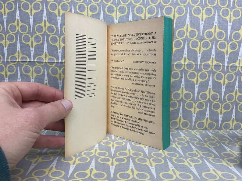 to the Monkey House by Kurt Vonnegut Paperback Book Etsy