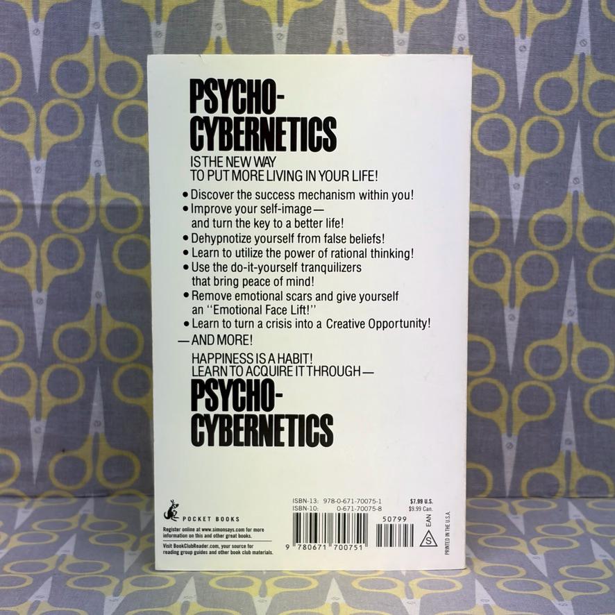 Psycho-cybernetics by Maxwell Maltz — Paperback Book - Etsy