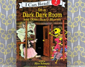 In a Dark, Dark Room and Other Scary Stories by Alvin Schwartz paperback book vintage horror