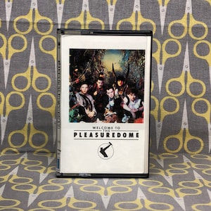 Welcome to the Pleasure Dome by Frankie Goes to Hollywood Cassette Tape Vintage Music