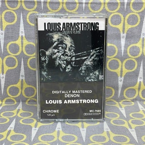 Singin N Playin by Louis Armstrong Cassette Tape Vintage Music