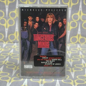 Sealed Dangerous Minds Music From the Motion Picture Cassette Tape Vintage Music Movie Soundtrack