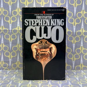 Cujo by Stephen King — First Signet Printing (August 1982) First Edition