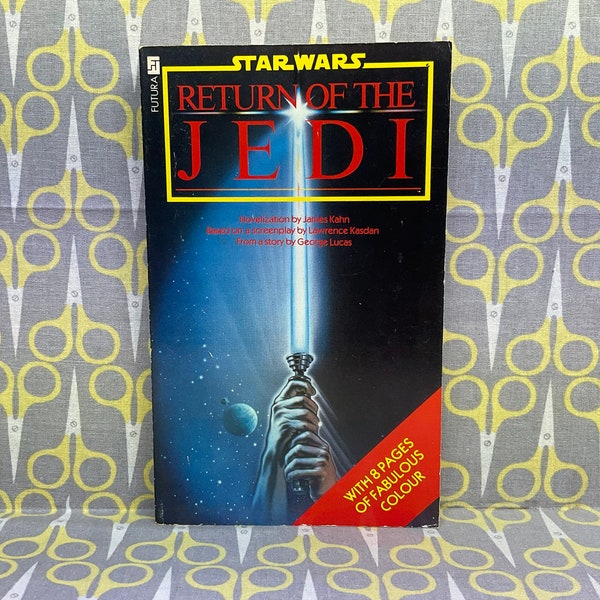 Star Wars Return of the Jedi by James Kahn paperback book vintage Movie Tie in Great Britain UK Import