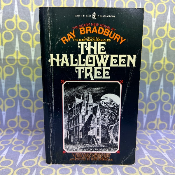 The Halloween Tree by Ray Bradbury Paperback Book Classic Science Fiction Vintage with illustrations by Joseph Mugnaini