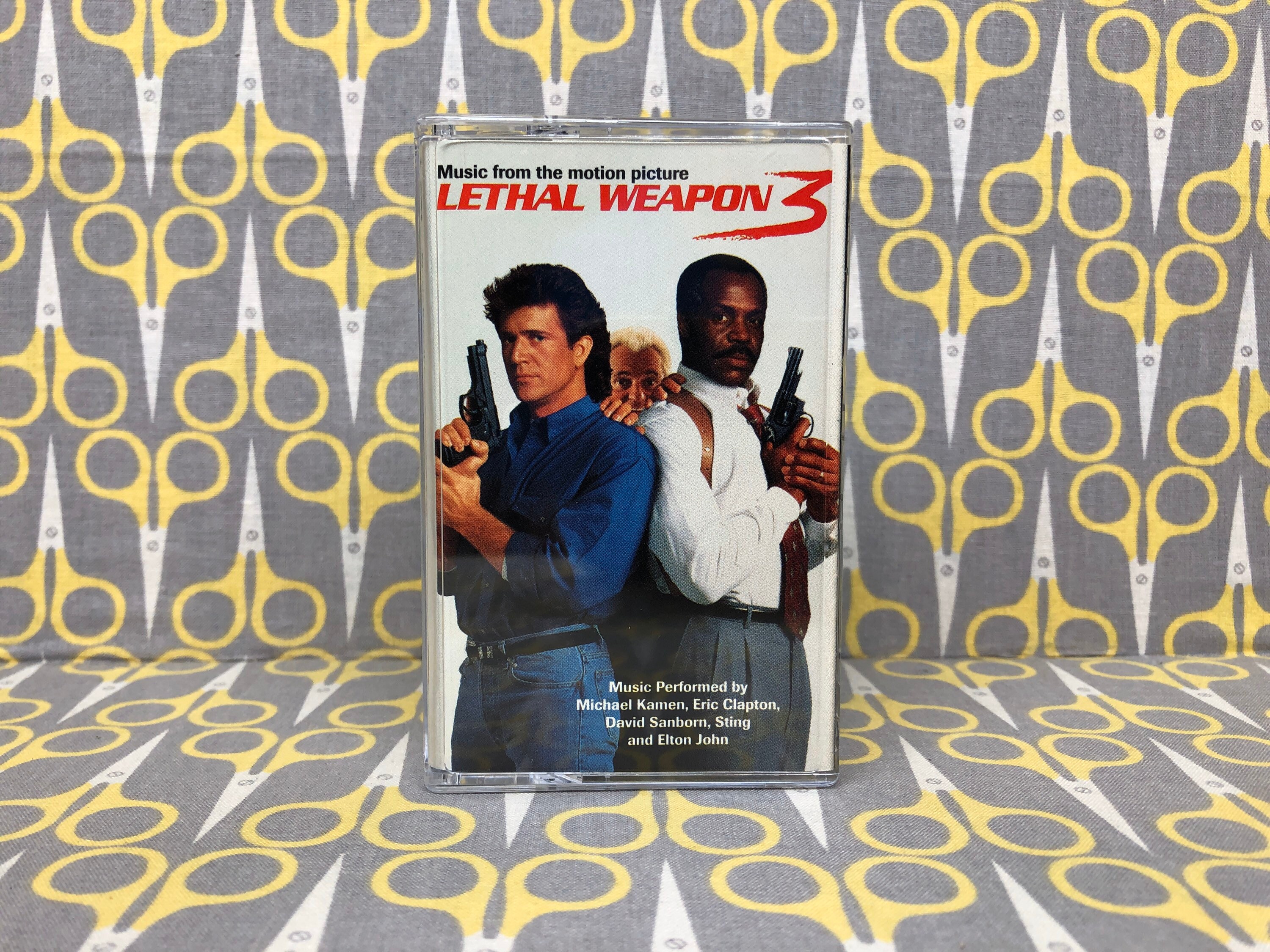 Lethal Weapon 3 Original Motion Picture Soundtrack Cassette Tape