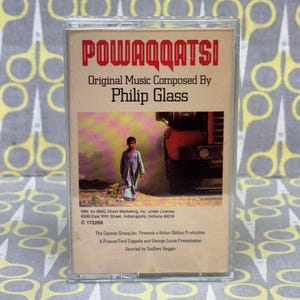&quot;Philipp Glass - &quot;&quot;Powaqqatsi&quot;&quot; - Original Filmmusik - Kassettenband (1988)&quot;