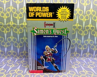 Castlevania II Simon's Quest by FX Nine Paperback Book Worlds of Power NES Nintendo Seth Godin dracula
