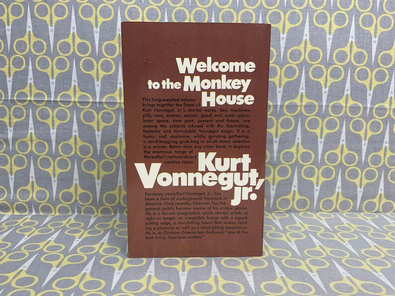 to the Monkey House by Kurt Vonnegut Paperback Book Etsy