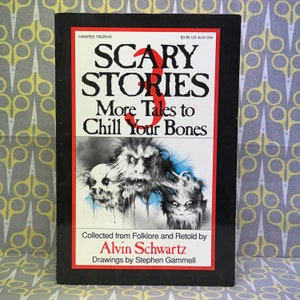 Scary Stories to Tell in the Dark Complete Box Set by Alvin Schwartz Original Stephen Gammell Illustrations Classic Horror Books image 8