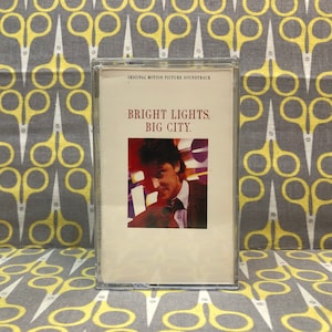 Bright Lights Big City Motion Picture Soundtrack Cassette Tape Vintage Music
