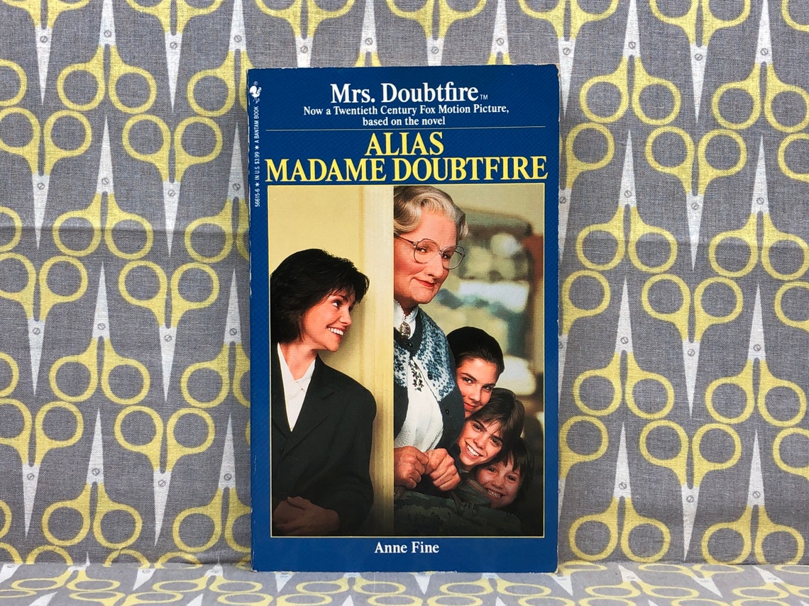 Alias Madame Doubtfire by Anne Fine Paperback Book Vintage Mrs Etsy