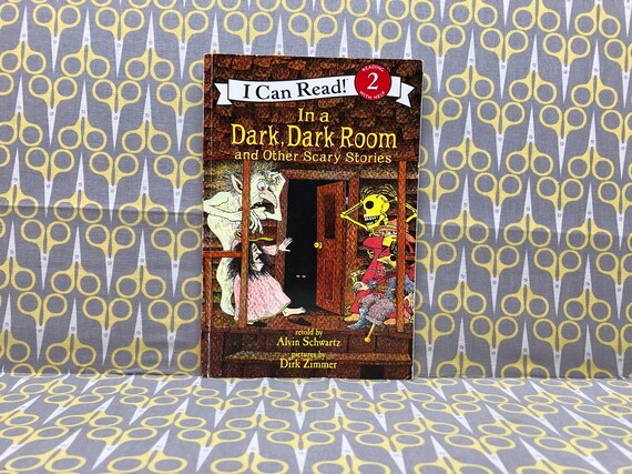 In A Dark Dark Room By Alvin Schwartz Paperback Book Vintage Horror