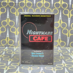 Nightmare Cafe Original Television Soundtrack by J. Peter Robinson Cassette Tape Vintage Music Soundtrack