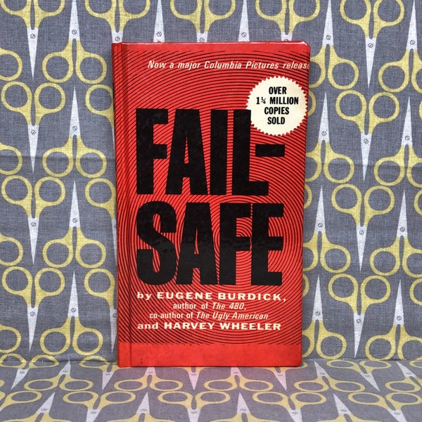Fail-Safe by Eugene Burdick paperback book vintage Perma-Bound