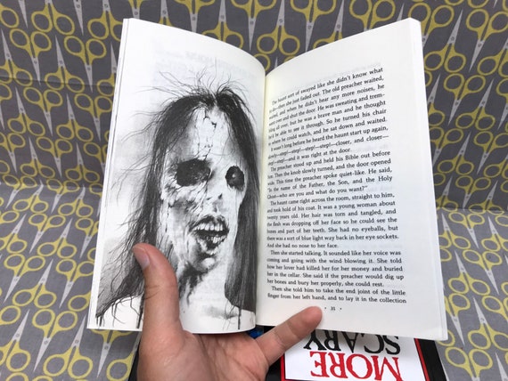 Scary Stories To Tell In The Dark By Alvin Schwartz Short Paperback Book Set Horror Trilogy Stephen Gammell Art