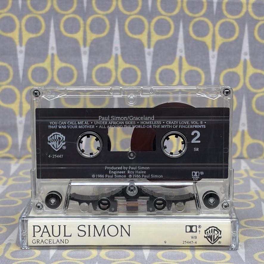 Paul Simon［カセット］ ポール・サイモンの「グレイスランド」— カセットテープ - Etsy 日本
