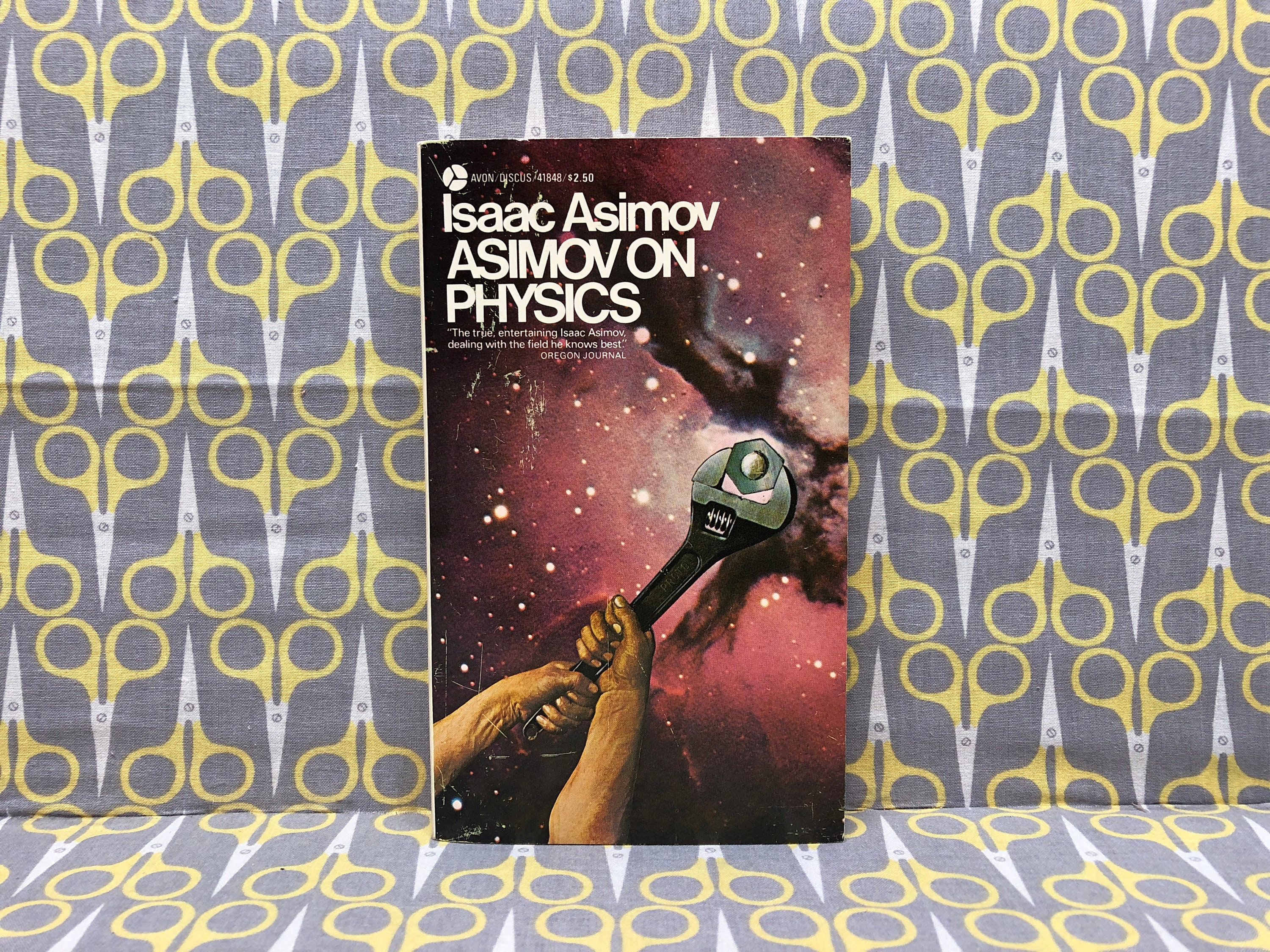 Asimov on Physics by Isaac Asimov paperback book vintage