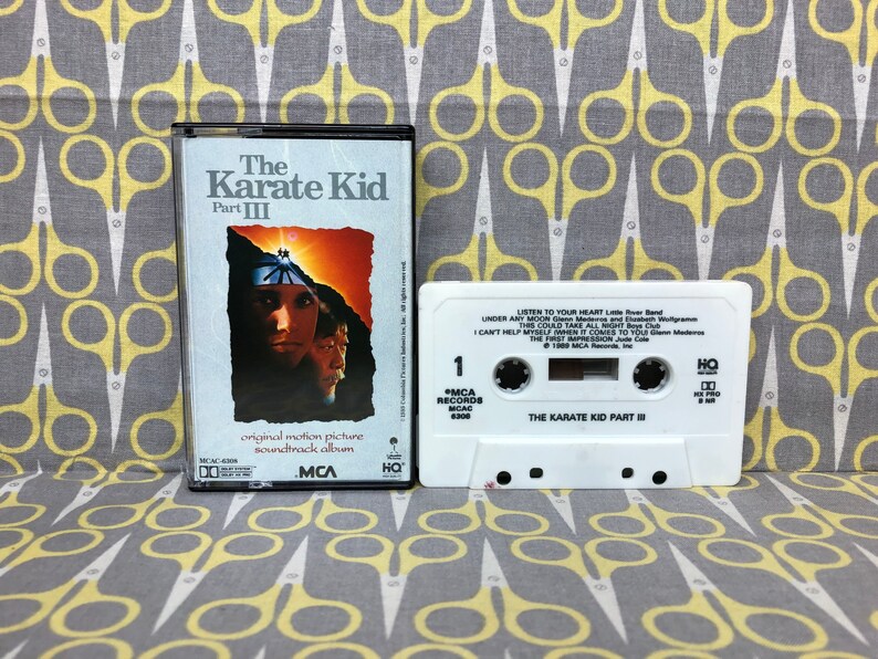 The Karate Kid Part III Original Motion Picture Soundtrack Etsy
