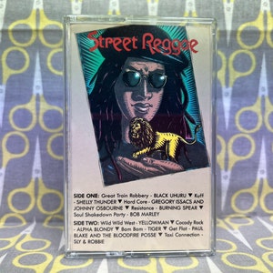 Street Reggae by Various Artists Cassette Tape Vintage Music