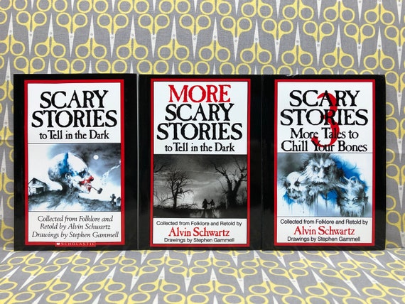 Scary Stories To Tell In The Dark By Alvin Schwartz Short Etsy