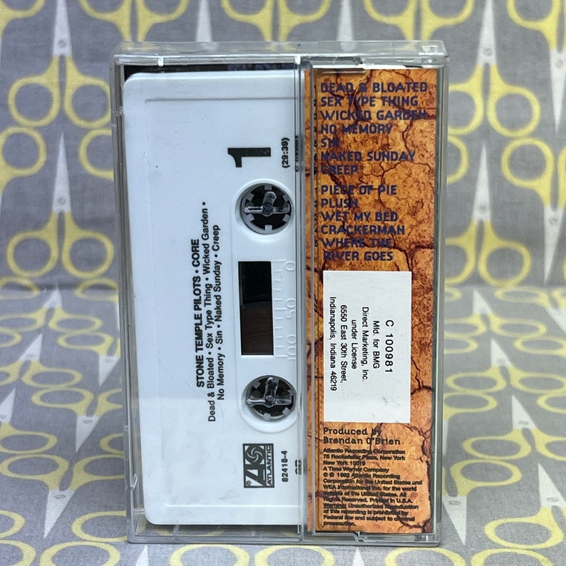 Core by Stone Temple Pilots Cassette Tape rock alternative image 2