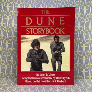 The Dune Storybook by Joan D Vinge, livre de poche vintage
