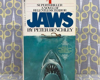 Jaws by Peter Benchley — Paperback Book