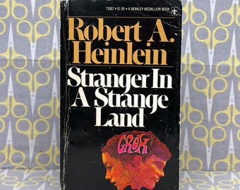 Stranger in a Strange Land by Robert A. Heinlein — Berkley Medallion Paperback Book