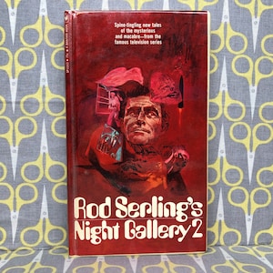Rod Serling's Night Gallery 2 by Rod Serling paperback book Perma-Bound Spine Tingling New Tales Rare vintage TV tie in Twilight Zone